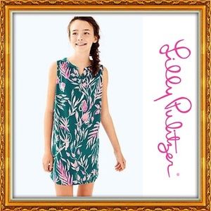 EUC | Lilly Pulitzer Girls MINI ESSIE DRESS Tidal Wave It's Prime Time!